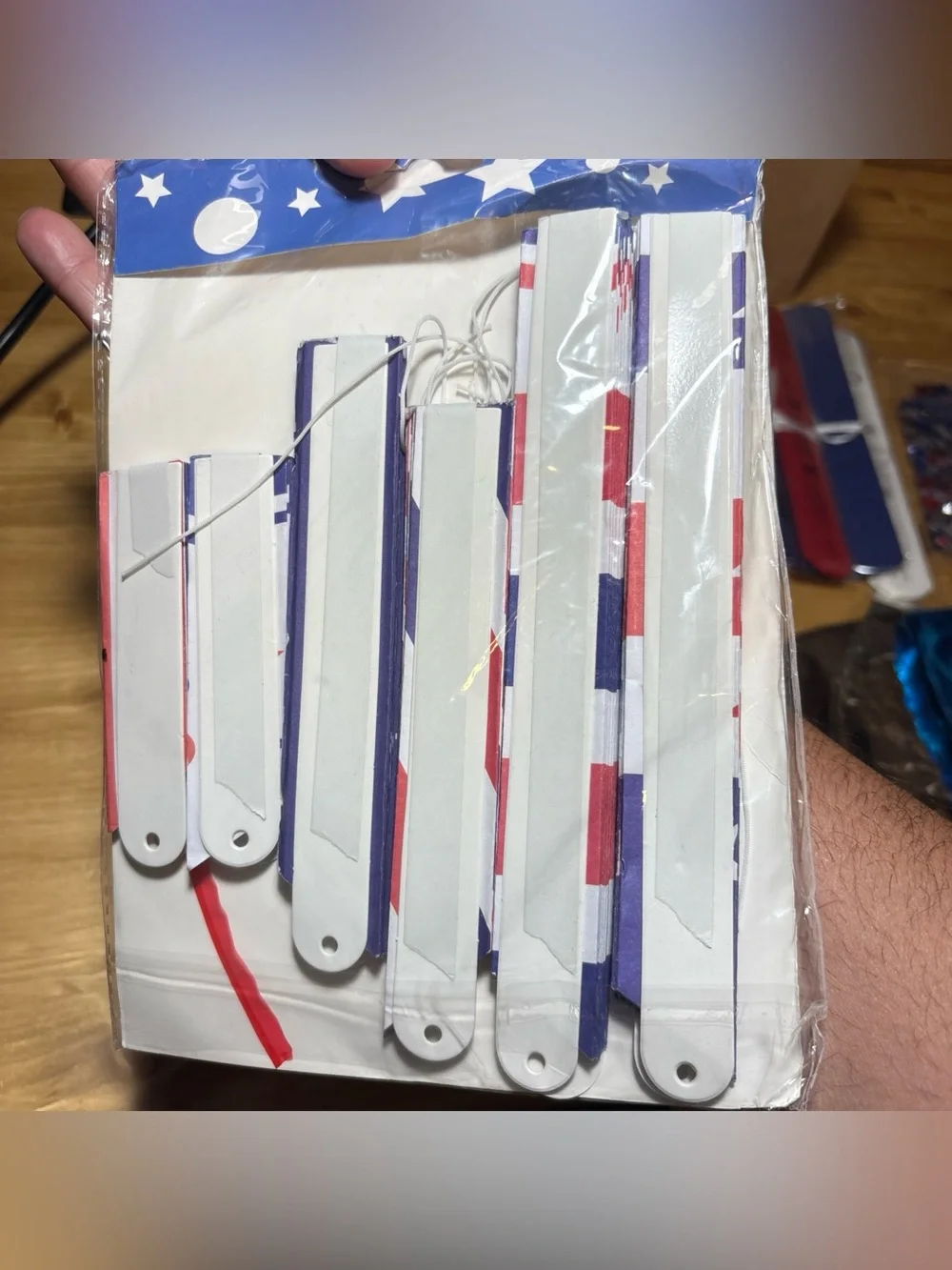 4th of July Patriotic Decorations Red White Blue Party Decor Set